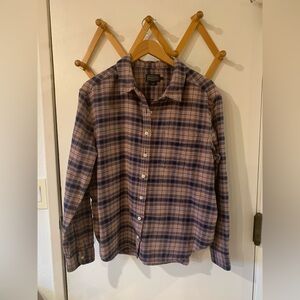 Women’s Size L Pendleton Button Up, 100% cotton